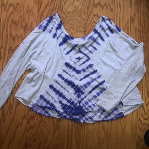 Free people tie dye top